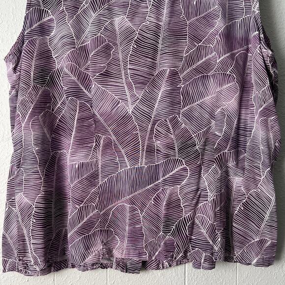 Hawaiian Reserve Top Womens 2XL Lightweight Casual Relaxed Beachy Summer Coastal - Picture 7 of 10